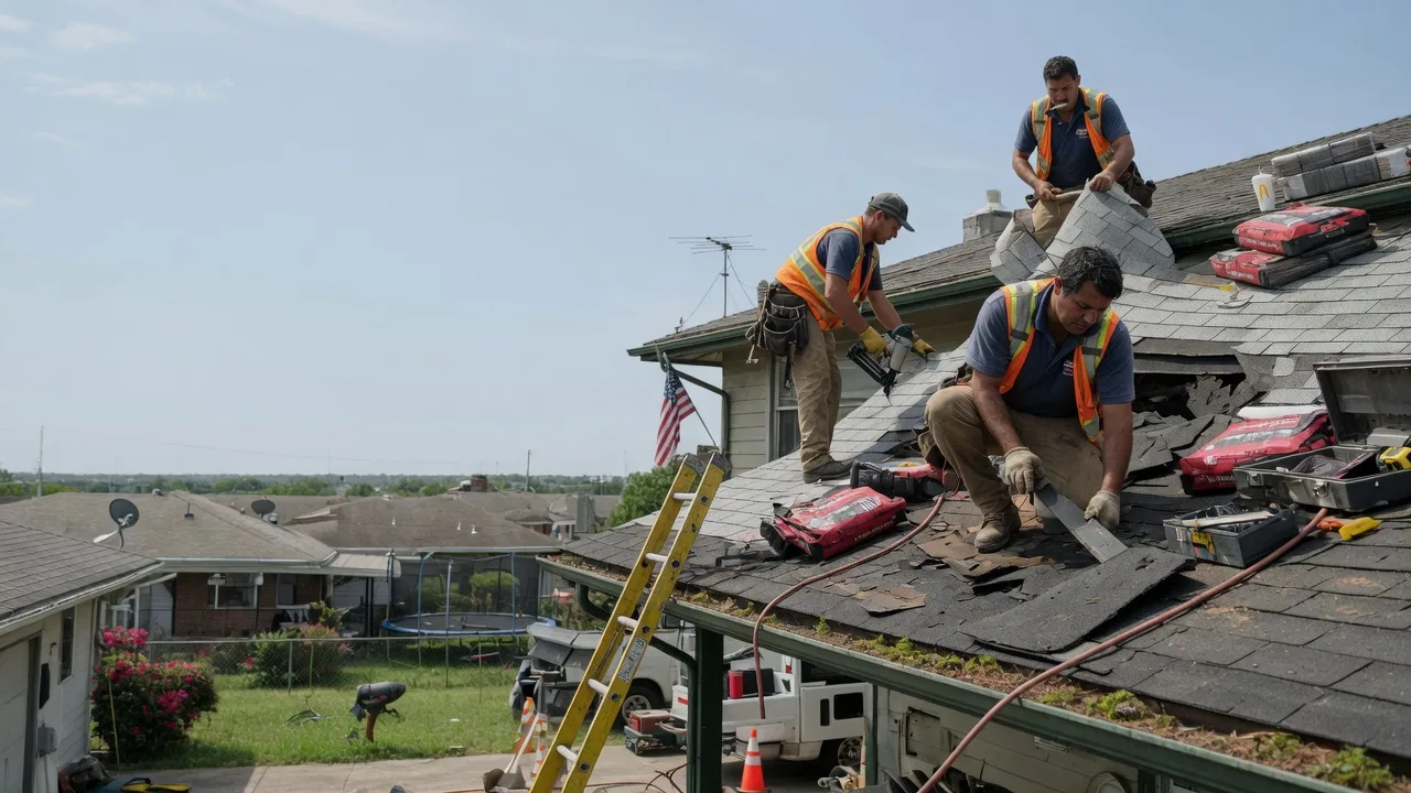 Roof Repair in Jenks, OK near me
